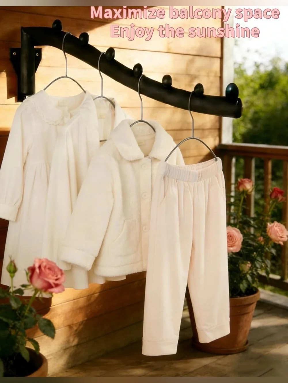 Wall Mounted Swivel Clothes Racks
